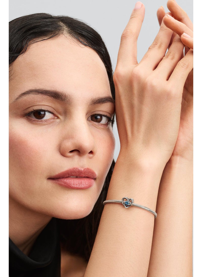 PANDORA Entwined Heart & Stones Charm  - Image 4