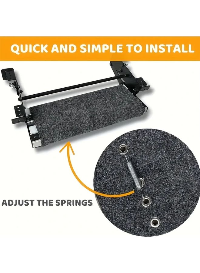 17.72x17.72inch RV Non Slip Step Mat Durable Acrylic Fiber Footrest Pad For Caravan Motorhome - Image 4