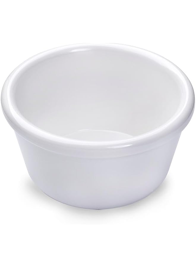 Melamine Ramekin Serving Bowl, 8.5 cm x 8.5 cm x 4.5 cm Size, White