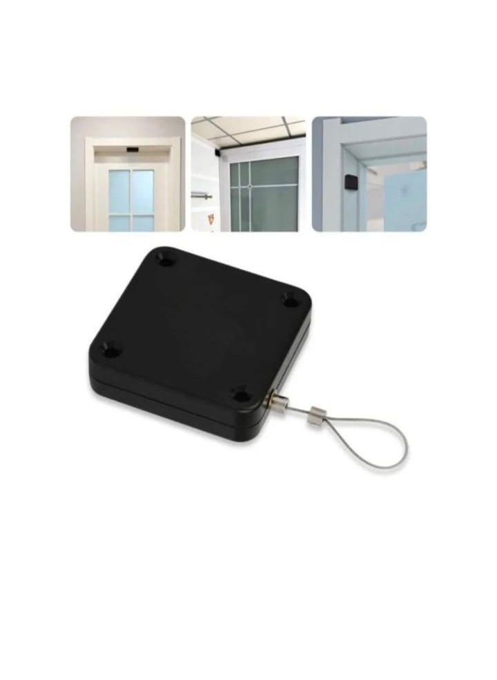 TG Automatic Sensor Door Closer Punch-free Adjustable Surface Door Stopper Automatically Close Door Bracket Closer telescopic door device wooden door closed sliding door wire pull rope Home Improvement - pzsku/Z8C3A4126768A524D5899Z/45/_/1726958633/42e8ab09-7d45-4044-a56e-4385e5e09e0a