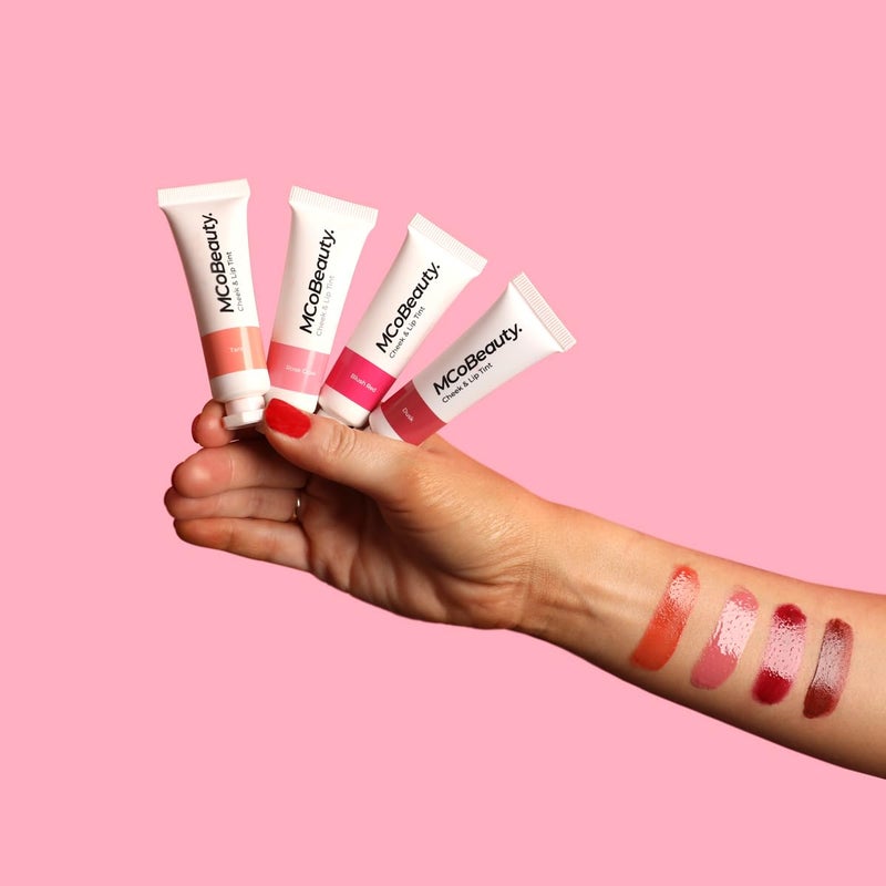 MCoBeauty - Cheek and Lip Tint - Dewy Gel-Cream Formula for Buildable Color - Multi-Use with a Soft Radiant Finish - Tango, True Orange Shade - Tinta para Labios, Liquid blush for Cheeks & Lips - Image 4