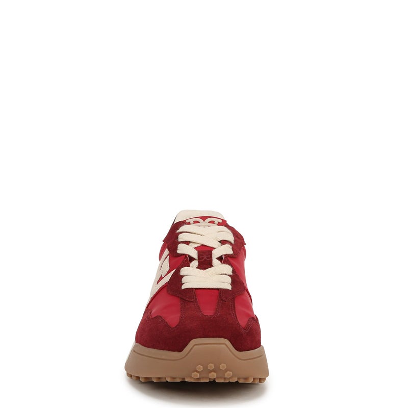 Sam Edelman Women's Langley Sneaker Deep Scarlet 7.5 Medium - Image 4