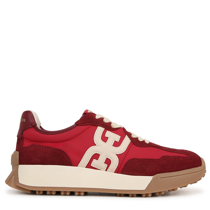 Sam Edelman Women's Langley Sneaker Deep Scarlet 7.5 Medium - Image 3