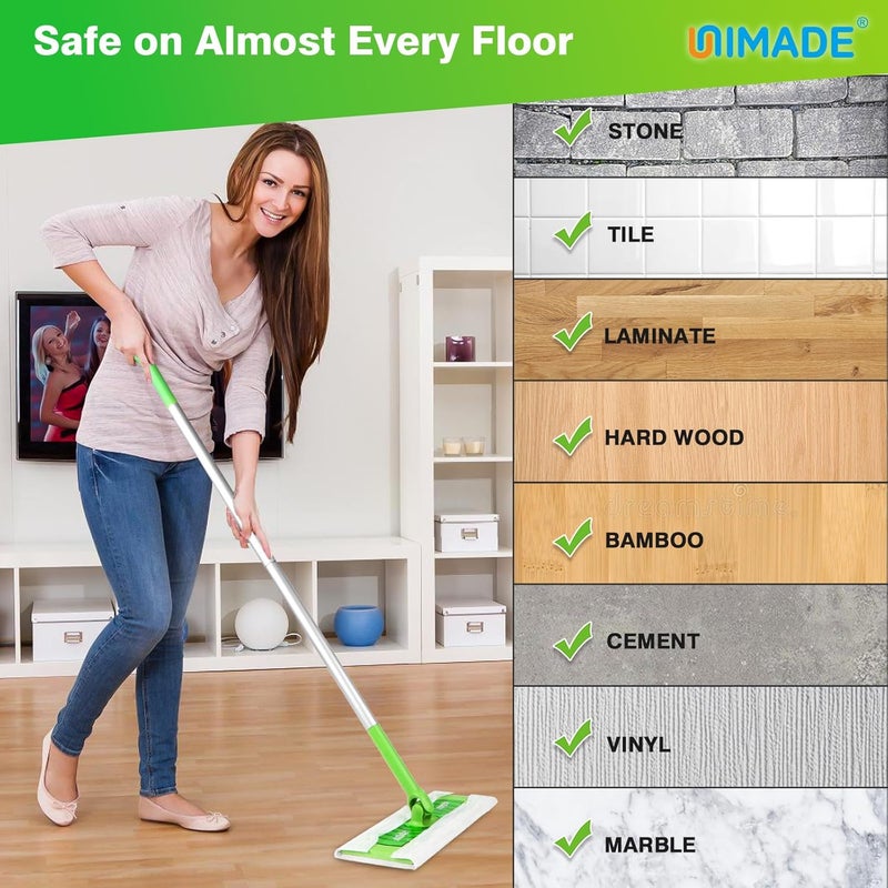مناديل تنظيف جافة من ، عدد 52 قطعة، مناسبة لاستخدامها مع مكنسة Swiffer – مناديل تنظيف قابلة للتخلص لتنظيف الغبار عن الأرضيات الخشبية. - Image 4