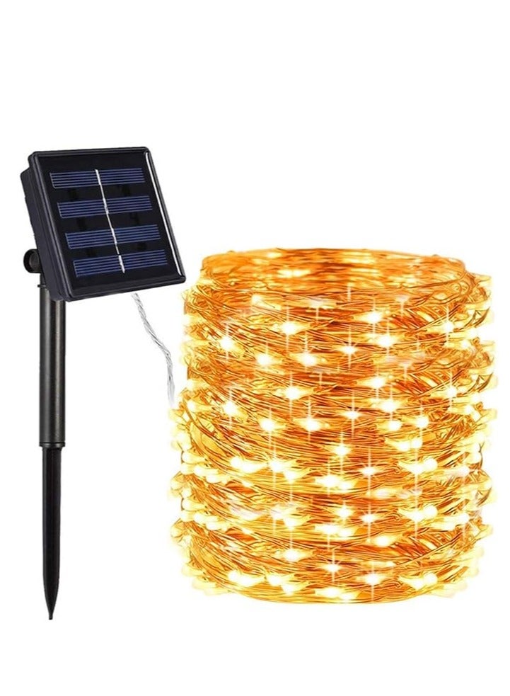 Solar Garden Light, 20m, 200LED, 8 Modes, Waterproof, Copper Wire, For Garden, Party, Wedding, Driveway, Home, Travel - Image 1