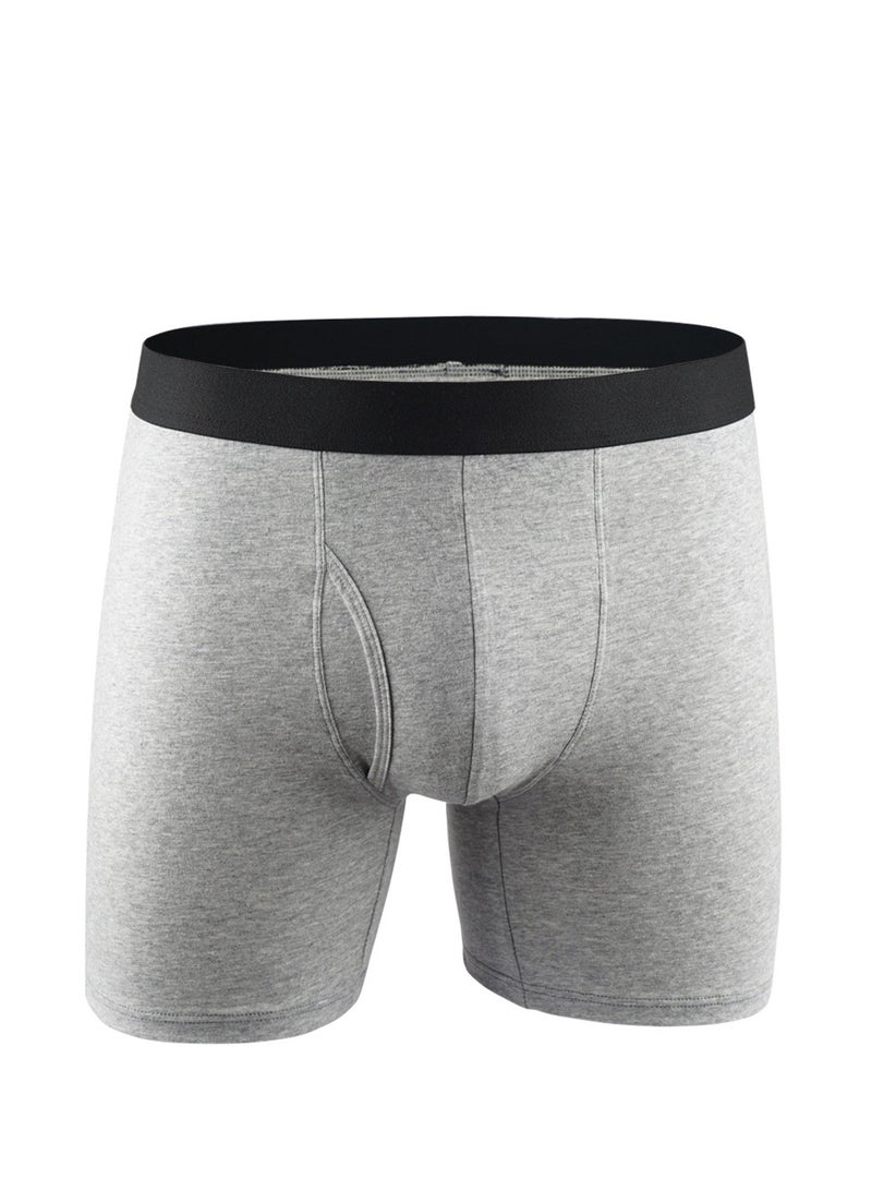 Mens Boxer Shorts Soft Cotton Men Pack Breathable Mens Underwear Boxer Briefs - Image 3