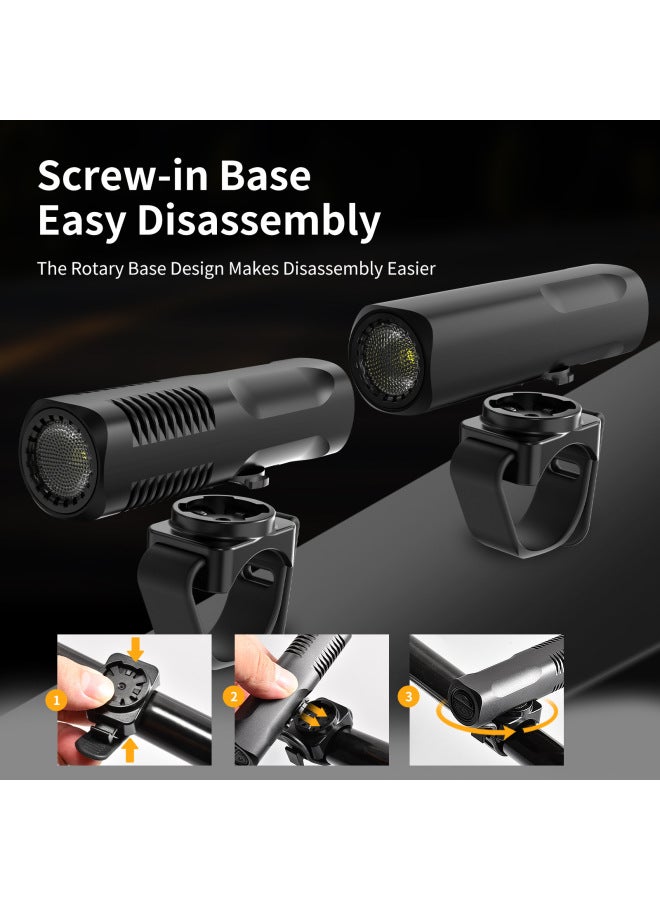 Loquat Bicycle Lights Hanging Road Car Headlights Hanging Single Car Lights Night Riding Mountain Bike Flashlight-Color:BC55 - Image 3