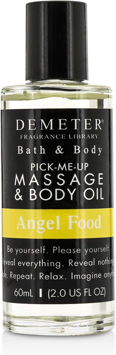 Demeter Fragrance Library 2 oz Massage  Body Oil  Angel Food