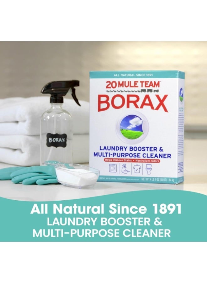 BORAX 20 Mule Team Borax Laundry Booster & Multi-Purpose Cleaner - 1.84kg (65 oz) - Image 1