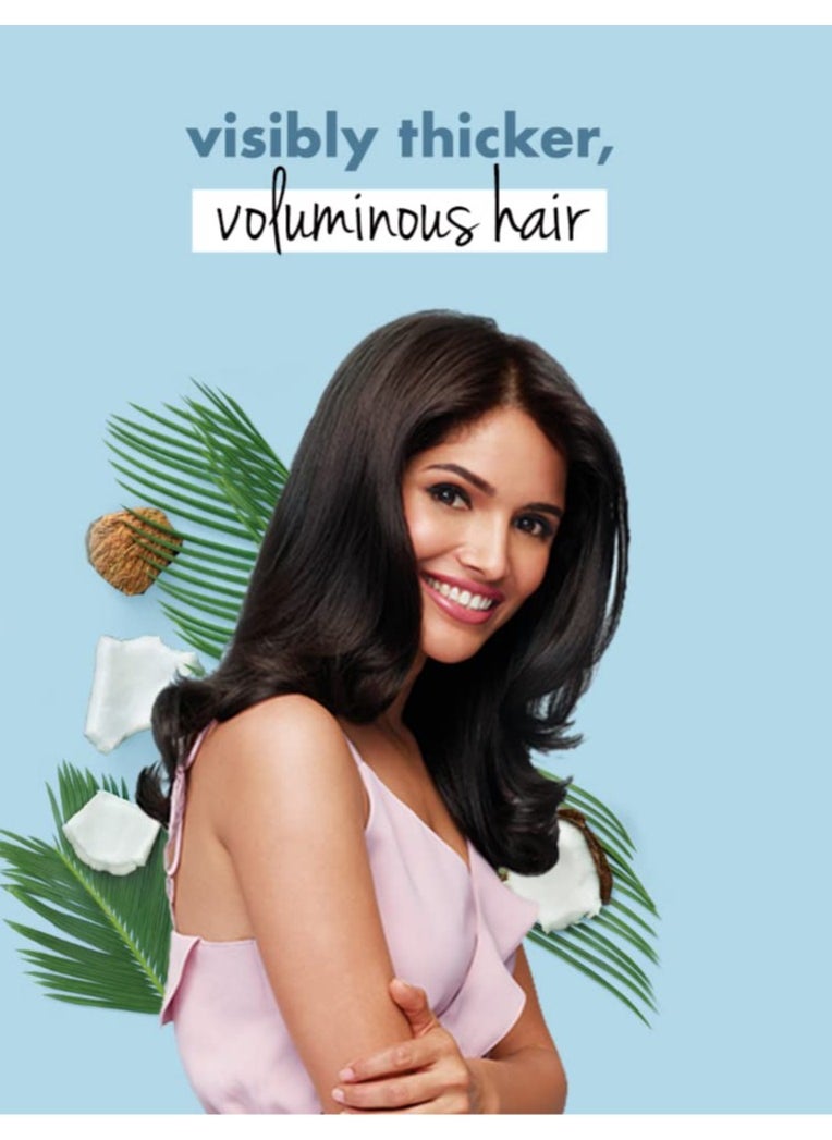 Love Beauty & Planet - Love Beauty And Planet Coconut Water and Mimosa Flower Volume and Bounty Shampoo Conditioner No Parabens No Dyes 100% Coconut Oil 200ML - Image 1
