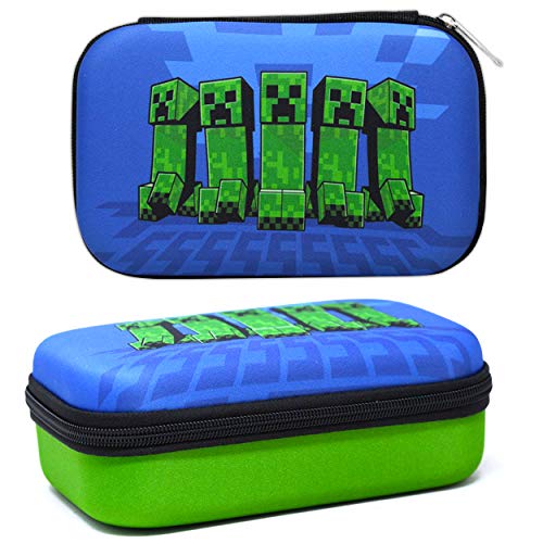 Minecraft School Supplies Set - Boys' Minecraft Pencil Case & Notebook Bundle with Stickers, Door Hanger & More - Image 2