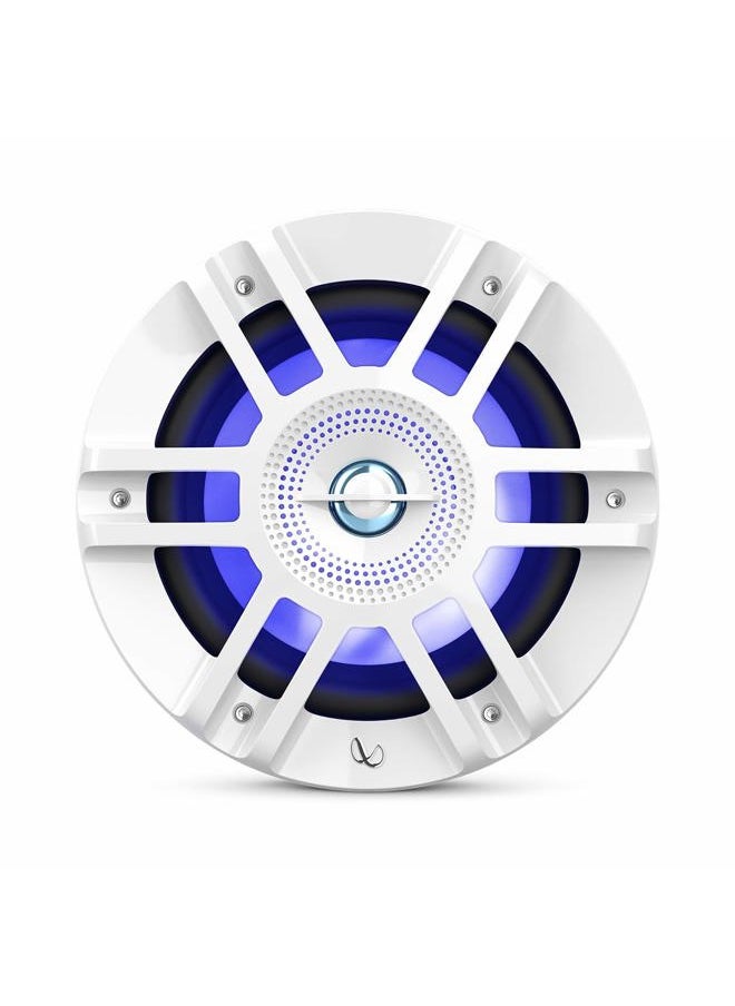 Infinity - KAPPA6120MAM - Kappa Marine KAPPA6120M White 6.5" Premium 2-Way RGB LED Coaxial Speakers - Image 1