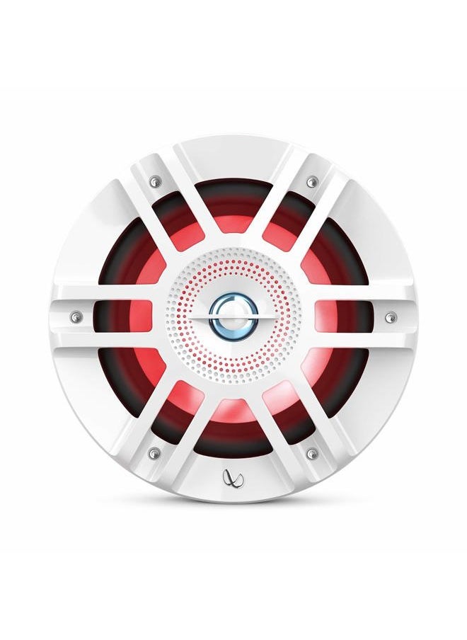 Infinity - KAPPA6120MAM - Kappa Marine KAPPA6120M White 6.5" Premium 2-Way RGB LED Coaxial Speakers - Image 1