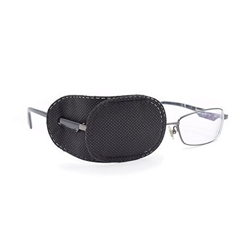 FCAROLYN 6pcs Eye Patch for Glasses (Normal Size, Black) - Image 3