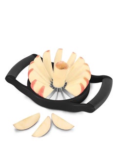 Generic Rana store sharp stainless steel Apple and fruit slicer with easy-to-hold handle with 8 blades, a versatile fruit and vegetable slicer(one piece )from Rana store  - Image 1
