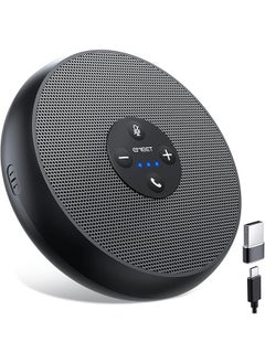 Bluetooth Speakerphone M3 Zoom Certified 4 AI Mics 360° Voice Pickup 18H Talk Time Conference Speaker and Microphone USB Bluetooth Conference Speaker Daisy Chain for 20 People for Zoom Teams
