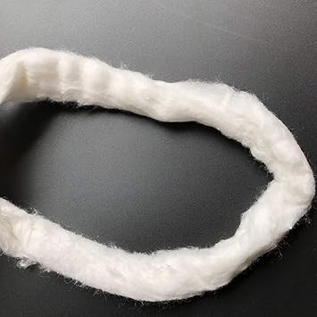 EXCEART Cotton Beauty Coil Cotton Ball Cotton Beauty Coil Diposable Cotton Rolls Makeup Cotton Hairdressing Manicure Supplies for Salon Home Shop Supplies 200gWhite Hair Cotton Wool - Image 5