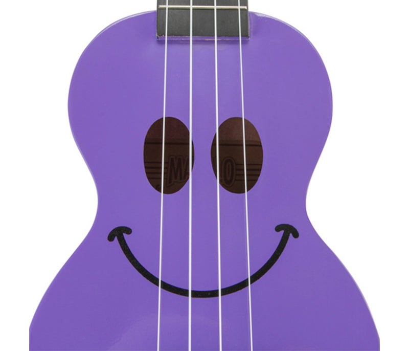 Mahalo Ukulele Soprano U-Smile Series Purple with Bag - Image 5