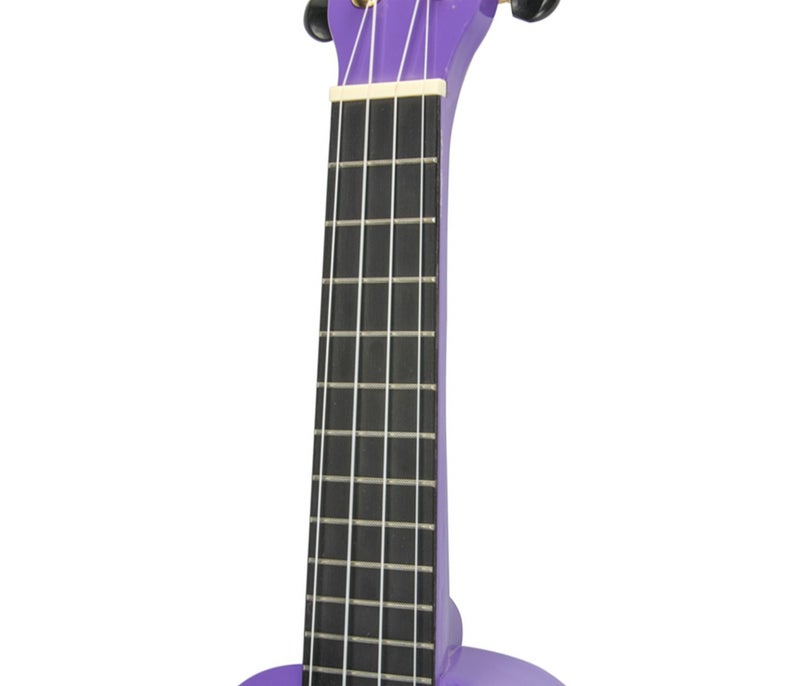 Mahalo Ukulele Soprano U-Smile Series Purple with Bag - Image 3