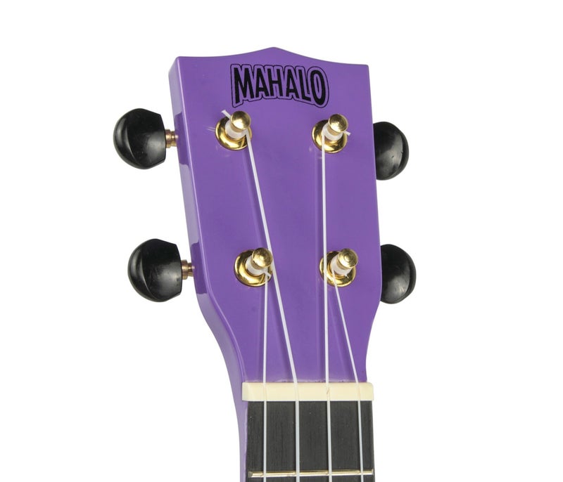 Mahalo Ukulele Soprano U-Smile Series Purple with Bag - Image 4