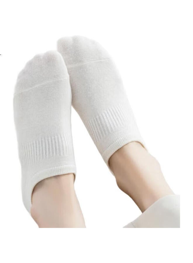 Me Feeling Women'S Boat Socks Cotton Summer Thin Solid Color Low-Cut Socks Silicone Non-Slip Anti-Off Invisible Socks Ankle Socks - Image 2