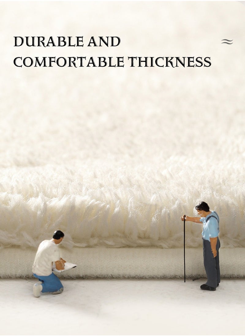 LEOKOR - Modern Luxury Rectangle Carpet Ultra Soft Comfy With Rubber Non-Slip Bottom 40cm*120cm - Image 1