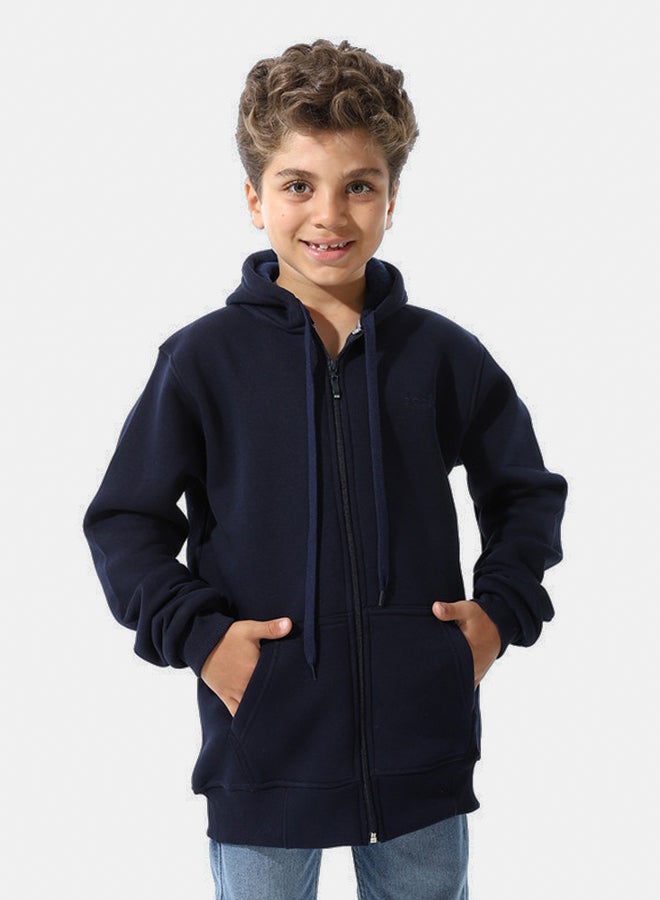 DIADORA Cotton Boys Hoodie Sweatshirt - Image 1