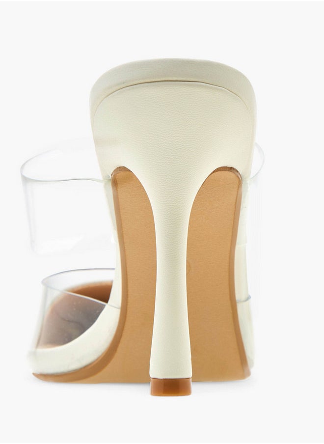 Flora Bella By Shoexpress Pointed Toe Slip-On Mules with Stilettos Heel  - Image 5