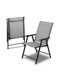 Patio Outdoor Folding Chairs   Portable Dining Chairs With Armrest For Outside Garden Camping Backyard Poolside Beach Deck   Foldable Dining Chairs Furniture Outdoor Patio Camping - pzsku/Z8C3B567758A1467DAF24Z/45/_/1726731139/15052654-32a0-404e-b6de-510e541e57ae