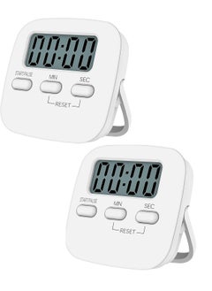 Ramkuwar with device of R Ramkuwar with device of R Magnetic Countdown Cooking Digital Kitchen Timers with Louder Alarm Big Digital Back Stand Hanging Hole for Cooking Kids Teacher Gym Oven Pack of 2  - Image 1