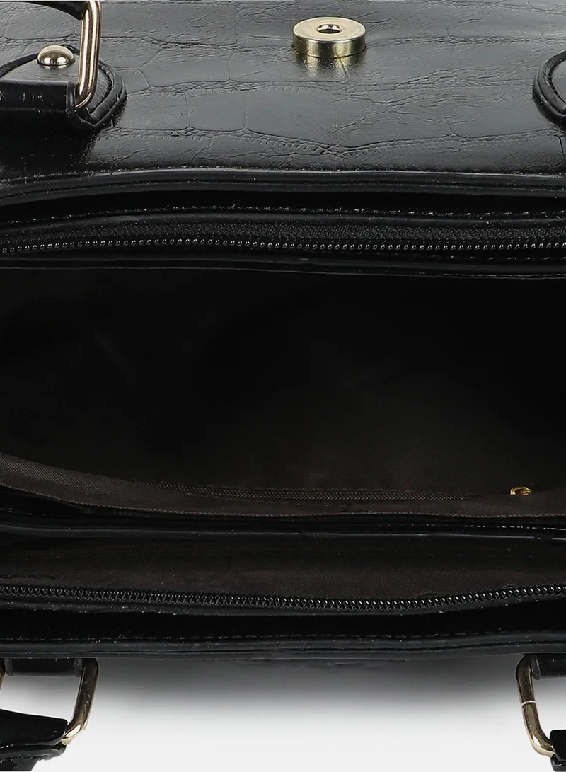 Haute Sauce Nadia Black Handbag