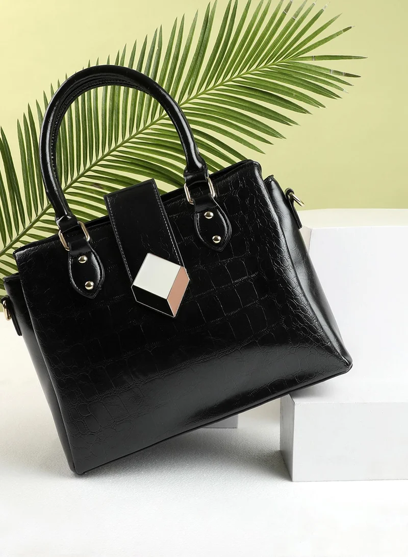 Haute Sauce Nadia Black Handbag