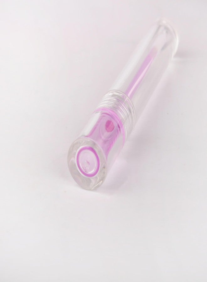 COSIDEA 25pcs Empty Round Clear 4ml 0.13oz lip gloss tubes with soft silicon tip Purple wand transparent Lipgloss tube containers for lip oil packing - Image 5