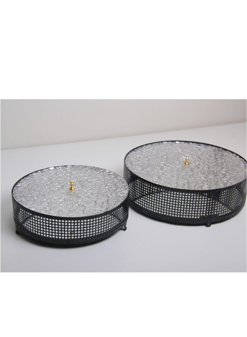 A set of luxury royal serving boxes with an acrylic cover. Great addition.  - Image 1
