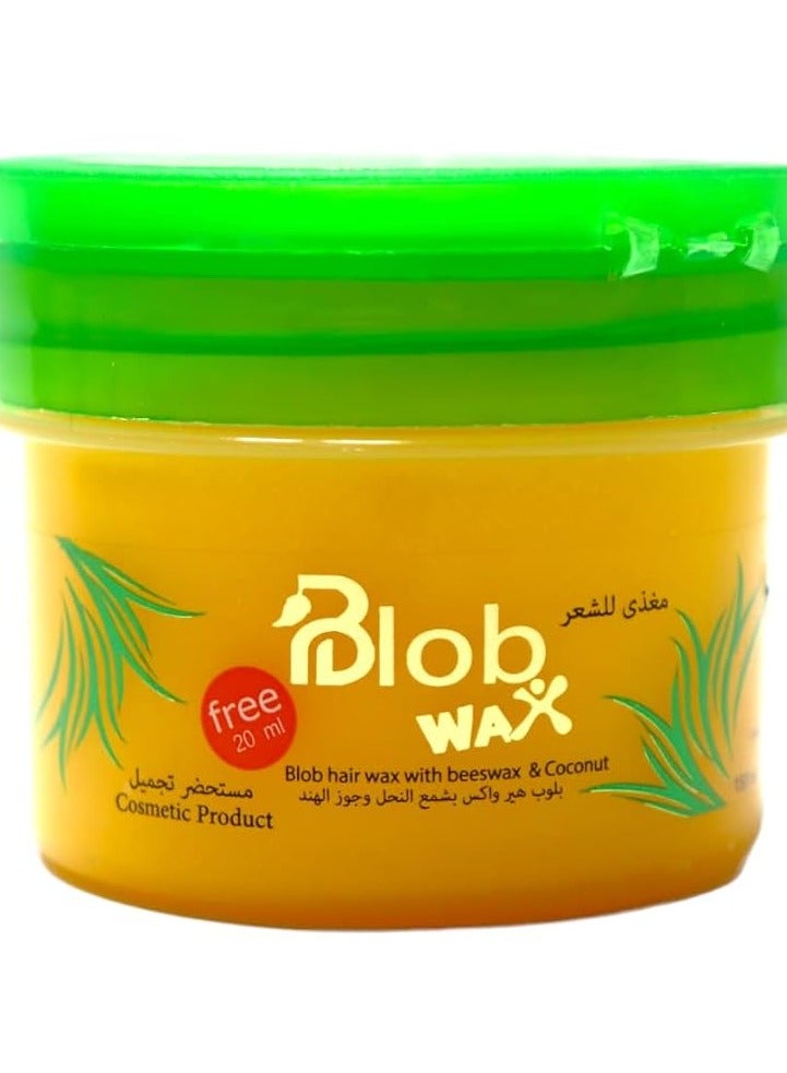 بلوب كريم تصفيف الشعر بالشمع بشمع العسل وجوز الهند - 150 مل