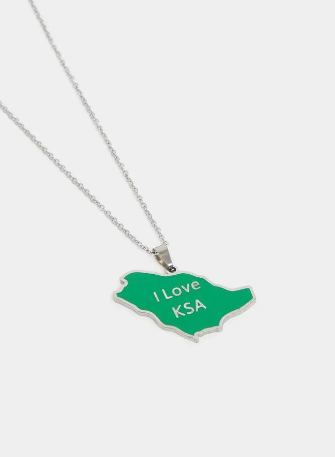 Styli Styli I Love KSA Necklace