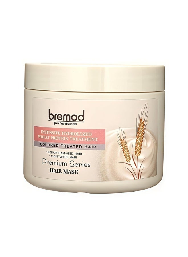 BREMOD Transform dull, rough, and chemically treated hair into smooth, glossy perfection using Bremod Intensive Keratin & Argan Oil Hair Mask, specially formulated to repair damage, lock in moisture, and enhance softness with every application. - Image 3