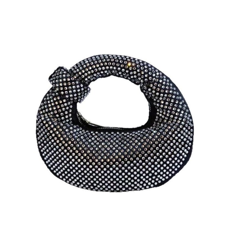 Women's Retro Crystal Rhinestone Abacus Small Handbag - Image 5