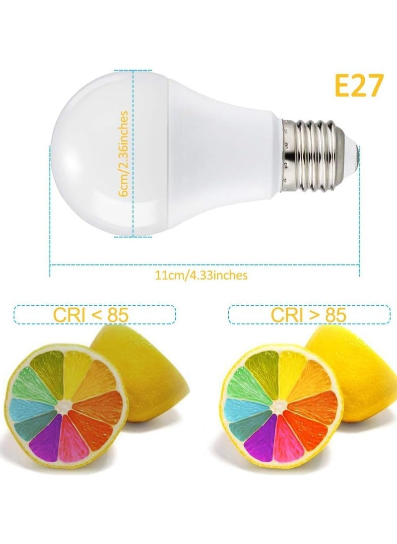 Generic - 10-Piece E27 LED Bulb Warm White 3000K, Non-Dimmable - Image 1