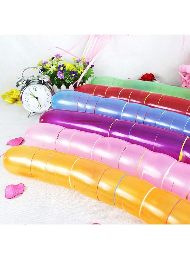 Carykon 200Pcs Rocket Balloons Holiday Party Decoration Screaming Balloons Flying Whistle Balloons With Pump Rocket Balloon - Image 5