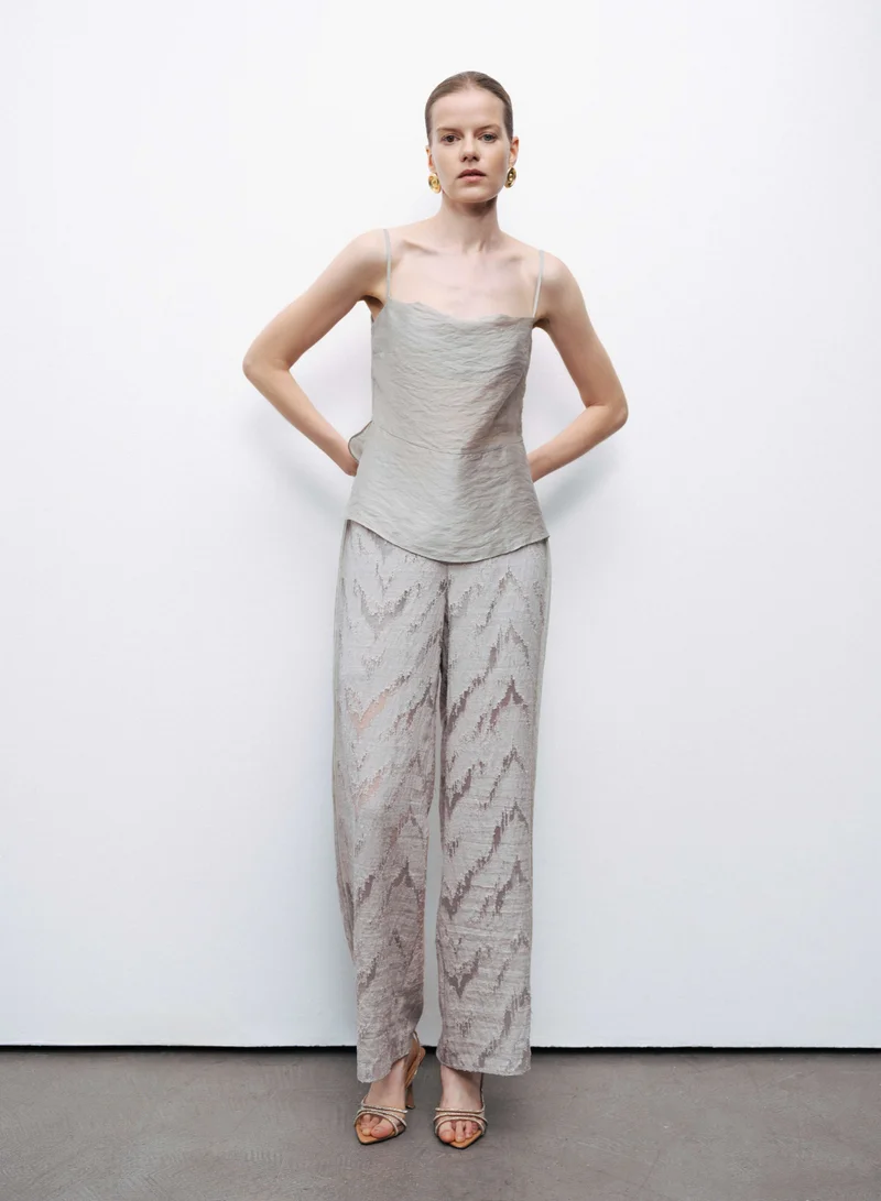نوكتورن Jacquard Trousers