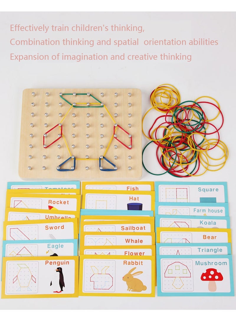 Wooden Children's Creative Jigsaw Puzzle Educational Toy  - Image 4