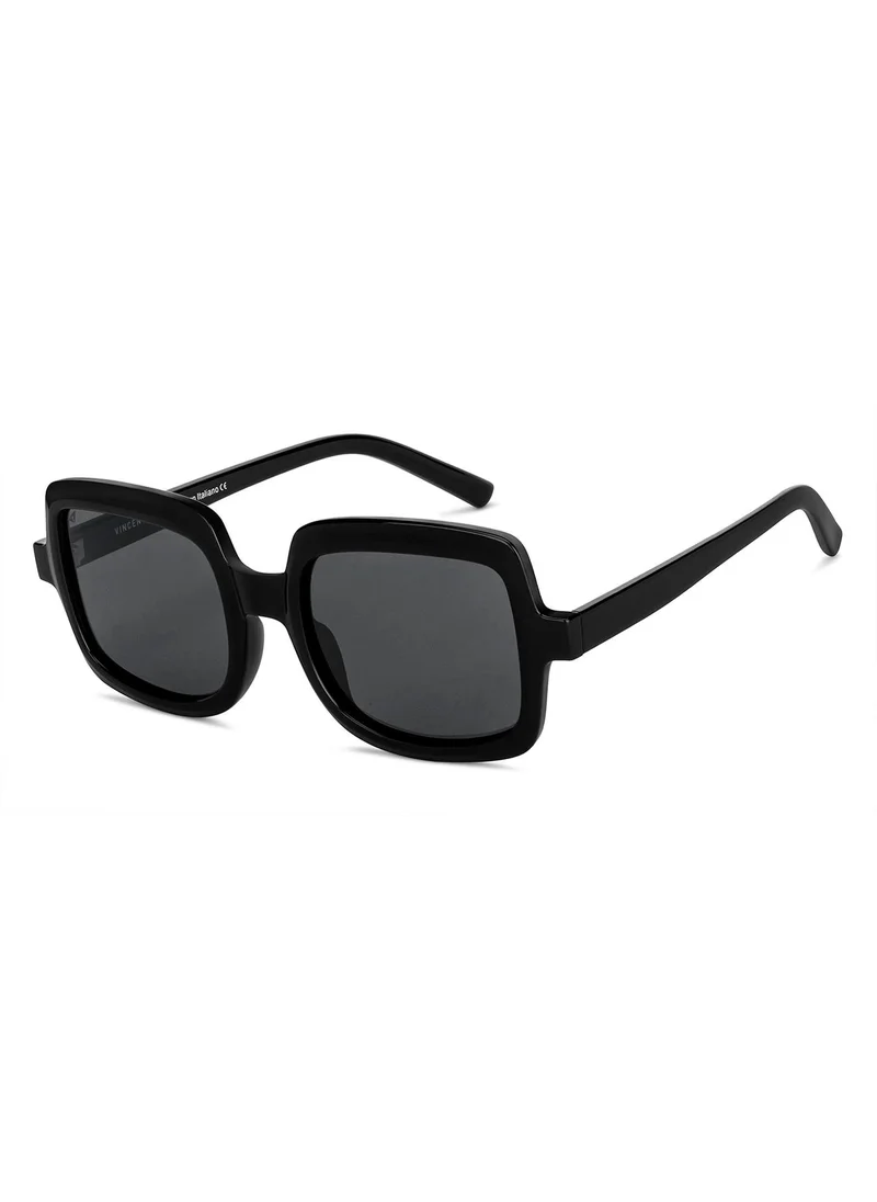 فينسينت تشيس Vincent Chase By Lenskart | Havana Full Rim Square Branded Latest and Stylish Sunglasses | Polarized and 100% UV Protected | For Women | Large | VC S14593