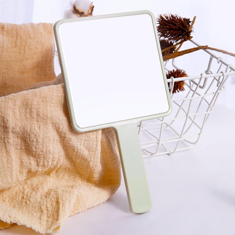 Unomor 3 Piece Portable Handheld Makeup Mirrors Set with Handle for Travel - Image 5