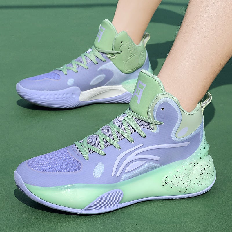 Qishuai 17 Basketball Shoes 2023 Junior Professional Competition Low-Top Combat Shoes Children'S Non-Slip Wear-Resistant Sneaker - Image 2