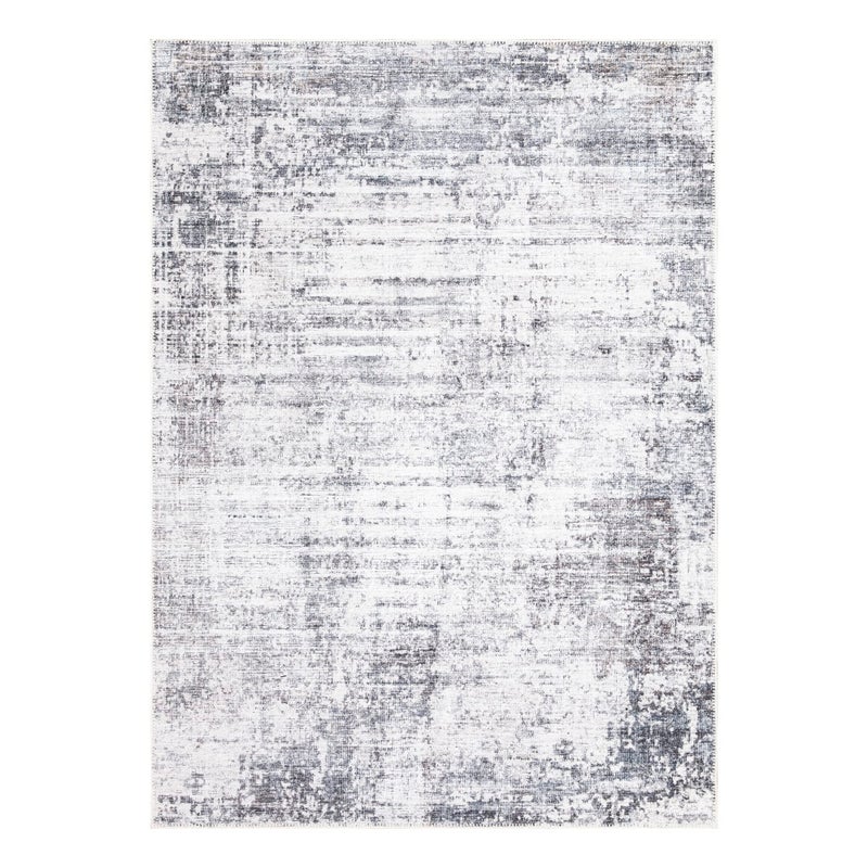Bloom Rugs بلوم سجاد قابلة للانزلاق 3 '× 5' سجادة - رمادي/فحم/أزرق منطقة تجريدية حديثة سجادة لغرفة المعيشة غرفة الطعام غرفة الطعام والمطبخ - الحجم الدقيق: 3 '× 5' - Image 2