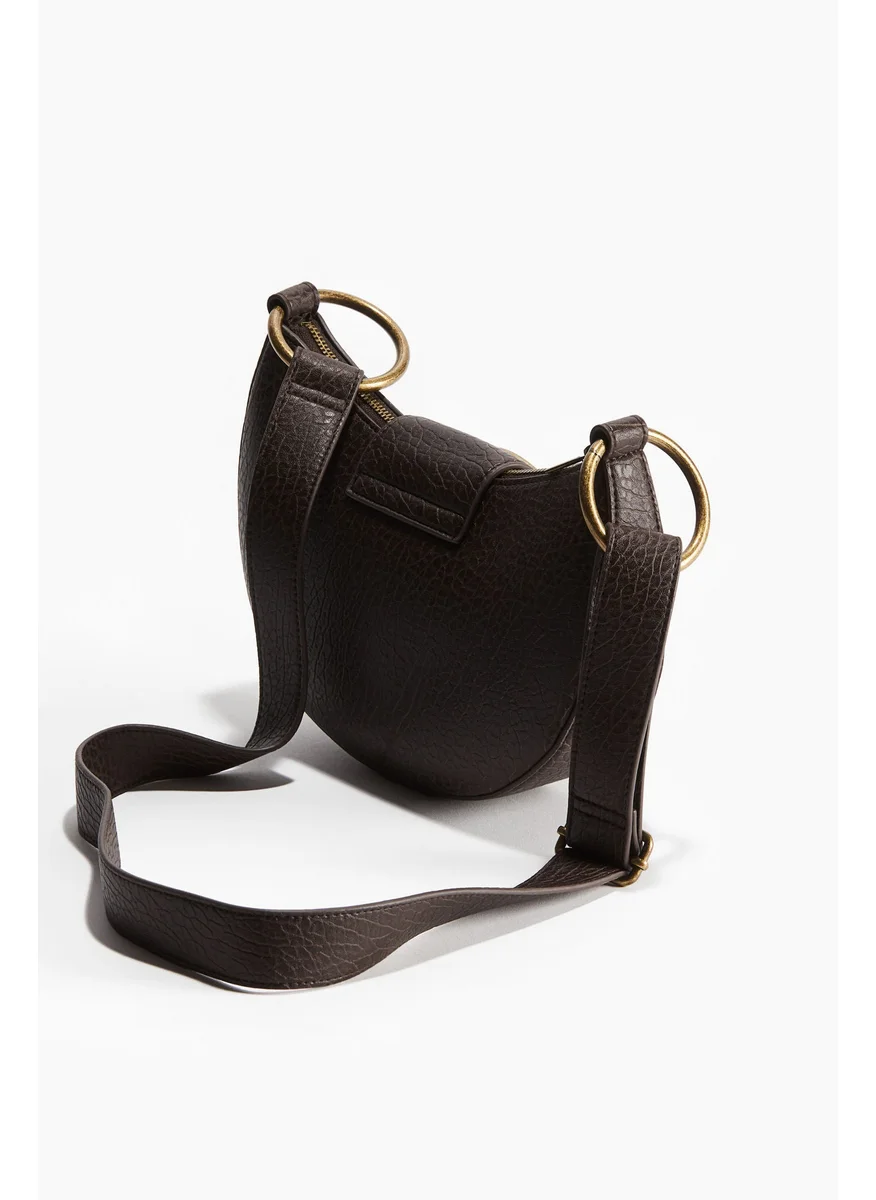 اتش اند ام Buckle-Detail Shoulder Bag