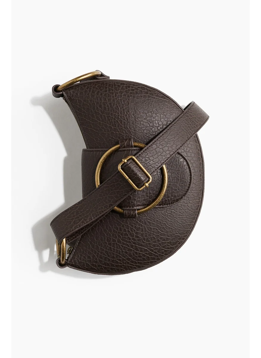 H&M Buckle-Detail Shoulder Bag