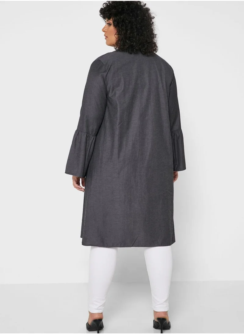 Alia by modanisa Spanish Sleeve Coat