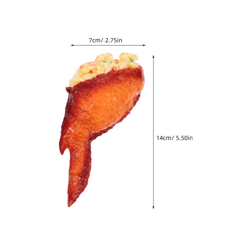 🍽️ نموذج جناح دجاج طعام واقعي للمطاعم والأسواق تصميم متين - Image 3